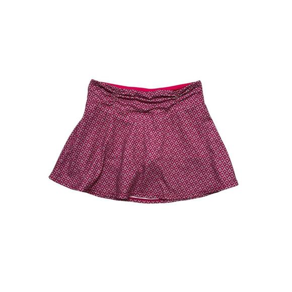 Prana Women’s A-Line Super Soft Skort - Pink Geometric Pattern - size XS - Picture 1 of 6